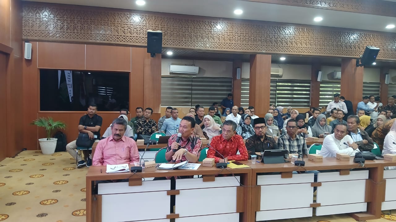 Rapat Expose Dokumen Rencanan Rehabilitasi dan Rekontruksi Pascabencana